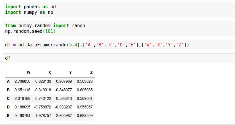 Checking DataFrame content